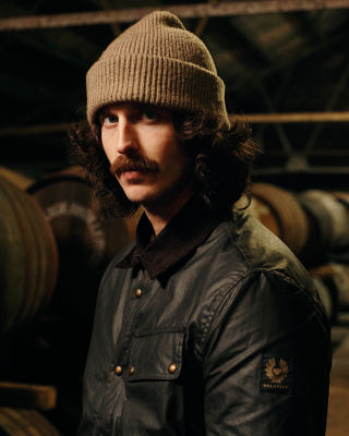 Ground Jacket in Faded Olive.